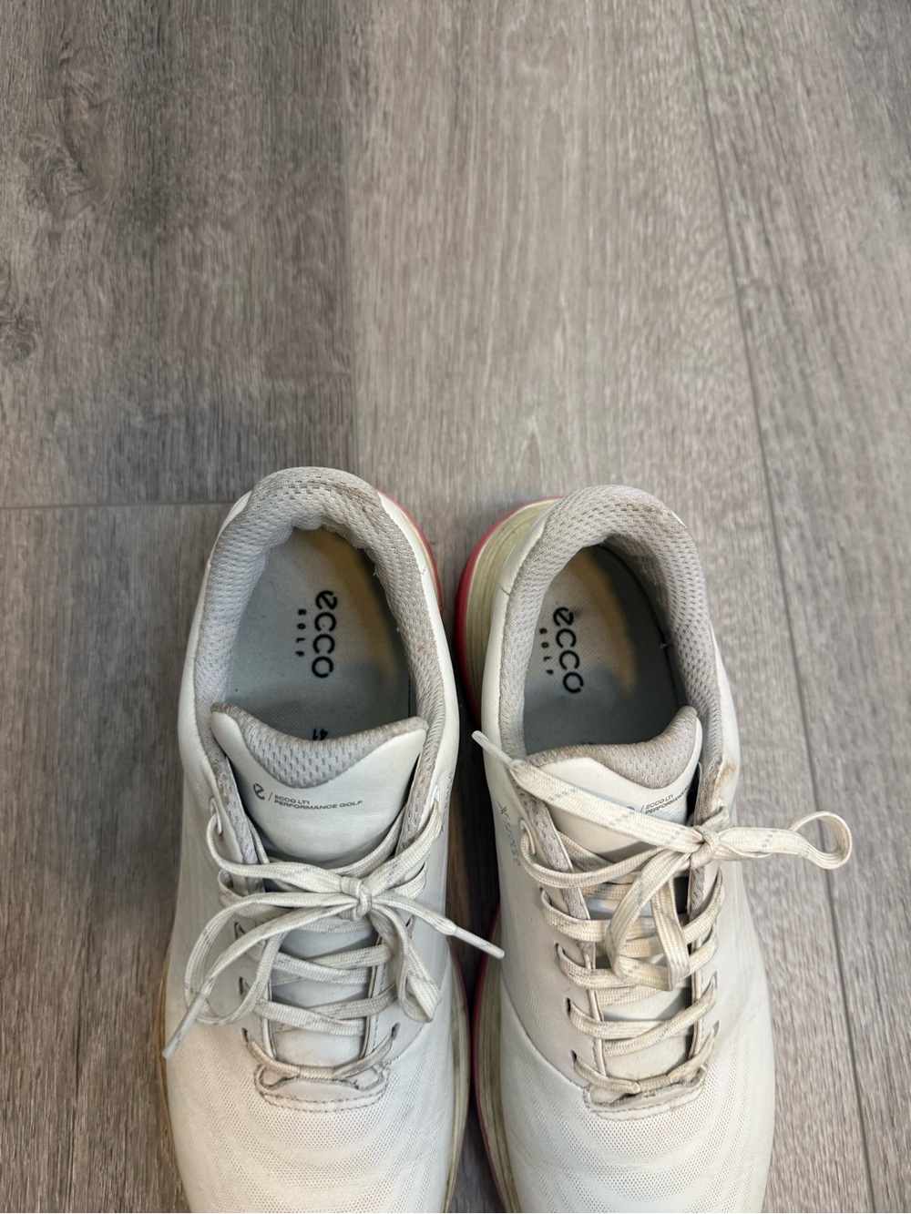 Ecco Womens Golf Shoe Waterproof Leather LT1 size 10 - Picture 3 of 12